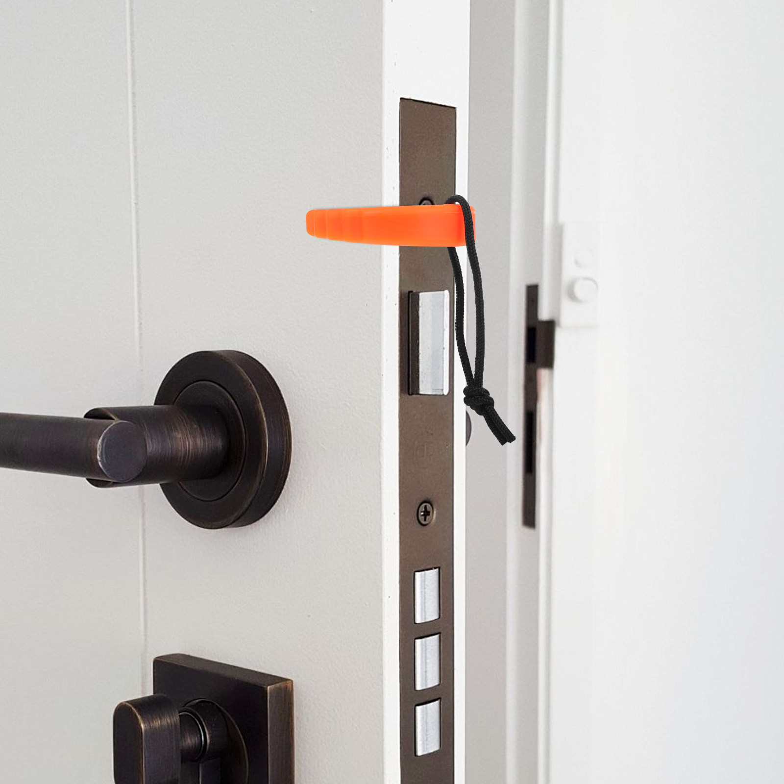 Door Stop Alarm - Przenośny blokada drzwi z alarmem, klin