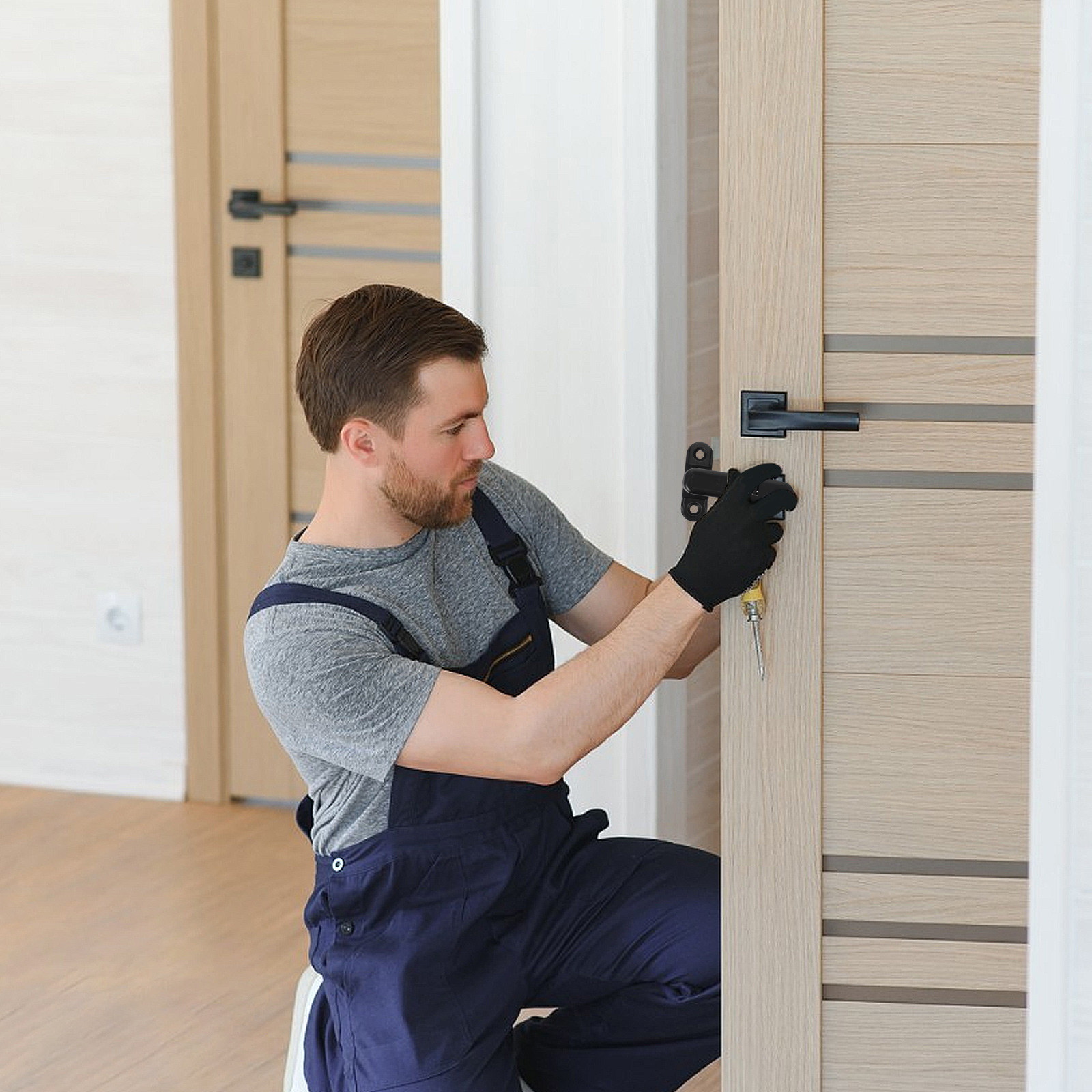 Door Stop Alarm - Alarm blokujący drzwi, blokada drzwi, zabezpieczenie