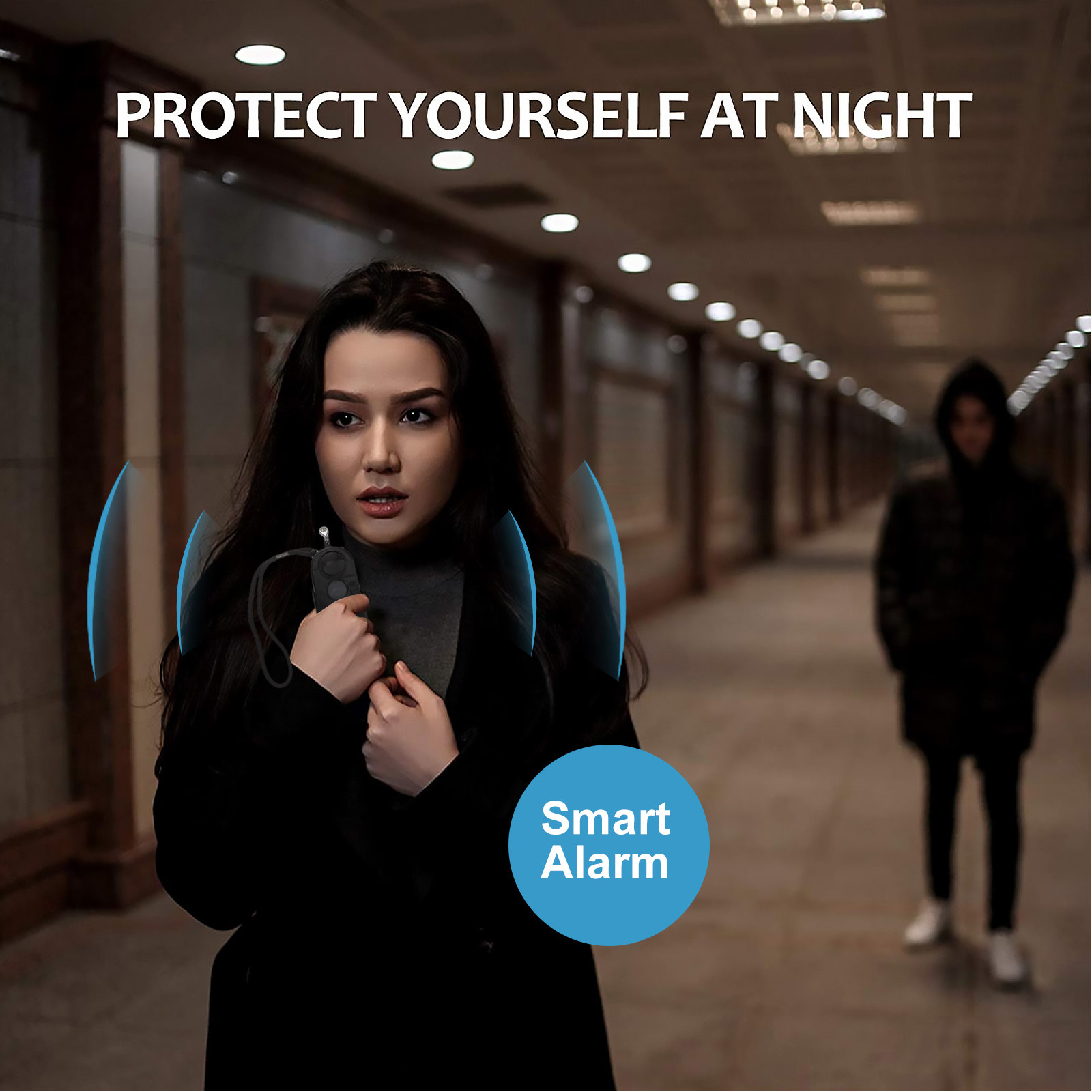 Personal Alarm Keychain - Wysokiej jakości osobisty brelok alarmowy dla