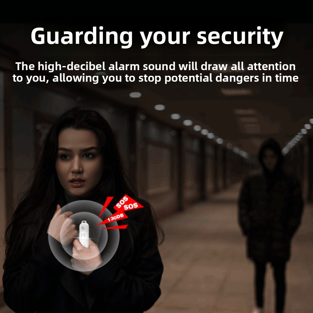 Światło ostrzegawcze LED 130dB – Personal Alarm Keychain recenzja i cena